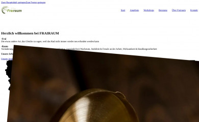 frai-raum.de screenshot