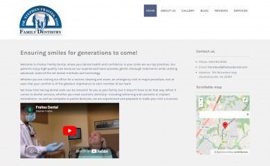fraitesdental.com screenshot