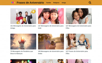 frasesdeaniversario.com.br screenshot