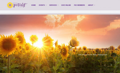 fraternalspiritualistchurch.org screenshot