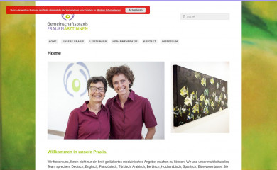 frauenaerztin-in-dortmund.de screenshot