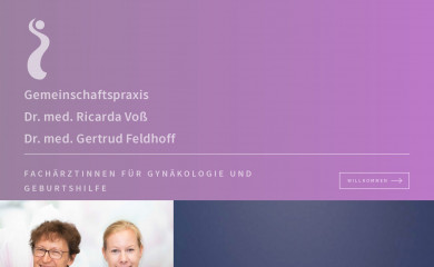 frauenarzt-wuerselen.de screenshot