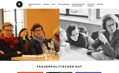 frauenpolitischer-rat.de screenshot