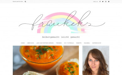 fraukeks.de screenshot