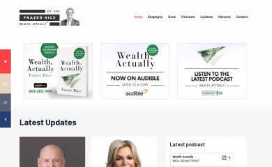 frazerrice.com screenshot