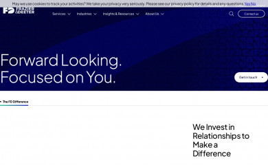frazierdeeter.com screenshot