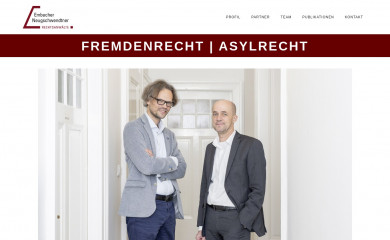 fremdenrecht.at screenshot
