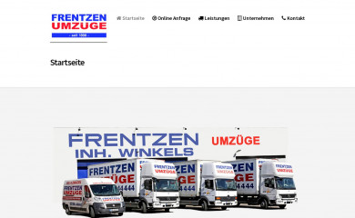 frentzen-umzuege.de screenshot