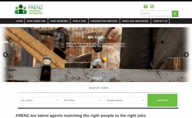 frenz.co.nz screenshot