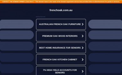 frenchoak.com.au screenshot