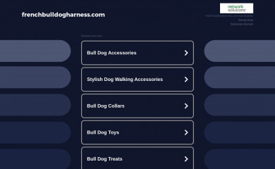 frenchbulldogharness.com screenshot