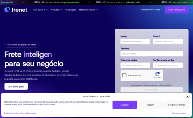 frenet.com.br screenshot
