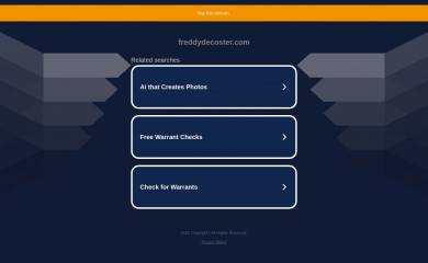 freddydecoster.com screenshot