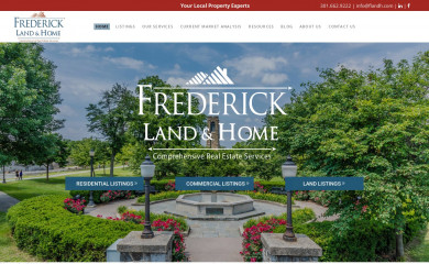 frederickland.com screenshot