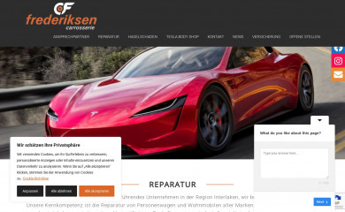 frederiksen.ch screenshot