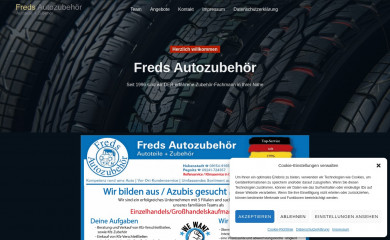 freds-autozubehoer.de screenshot