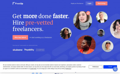 freeup.net screenshot