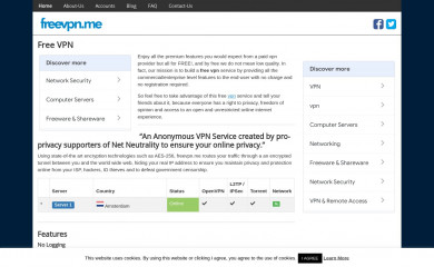 freevpn.me screenshot