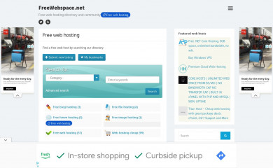 freewebspace.net screenshot