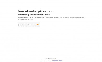 freewheelerpizza.com screenshot