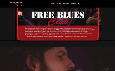freebluesclub.pl screenshot