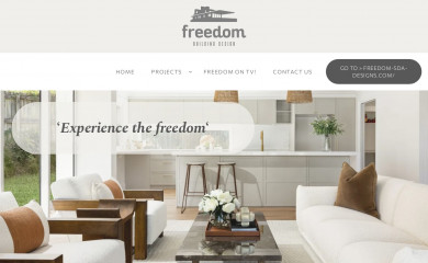 freedombuildingdesign.com screenshot