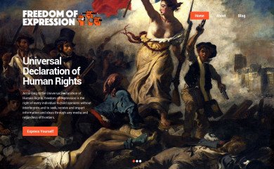 freedomofexpression.net.au screenshot