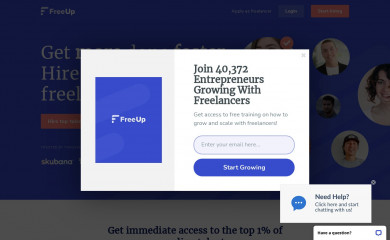 freeeup.com screenshot