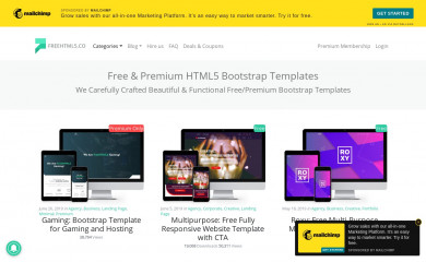 freehtml5.co screenshot