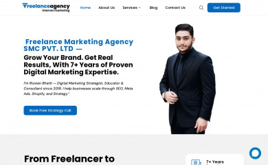 freelanceagency.net screenshot