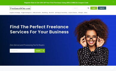 freelanceitout.com screenshot