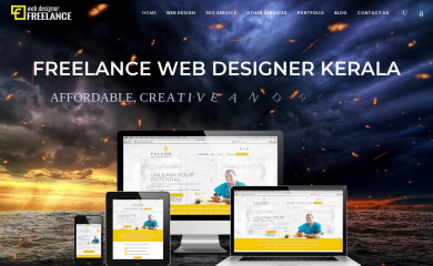 freelancewebdesignerkerala.in screenshot