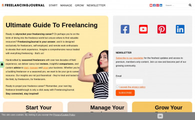 freelancingjournal.com screenshot