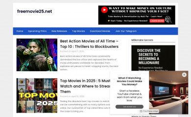 freemovie25.net screenshot