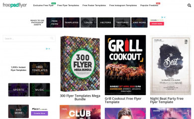 http://freepsdflyer.com screenshot