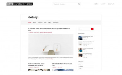 Gatsby screenshot