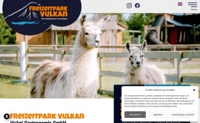 freizeitpark-vulkan.de screenshot