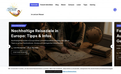 freizeitundvielmehr.de screenshot