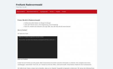 freifunk-radevormwald.de screenshot