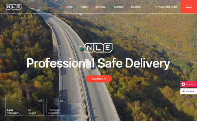 https://freightexpress.qodeinteractive.com screenshot
