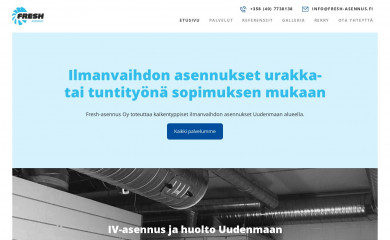 fresh-asennus.fi screenshot