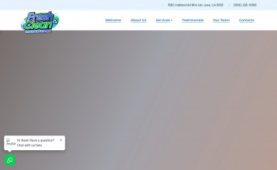 freshandcleanhousekeeping.com screenshot
