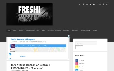 freshhiphoprnb.com screenshot