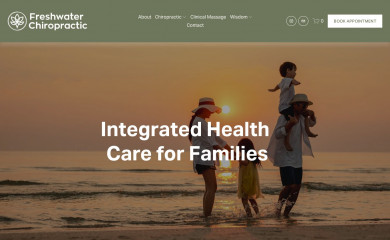 freshwaterchiropractic.com screenshot