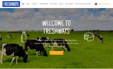 freshways.co.uk screenshot