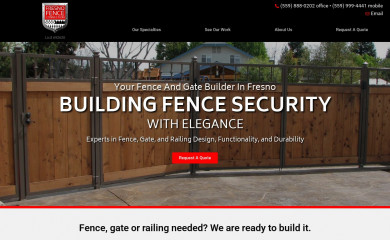 fresnofenceconnection.com screenshot