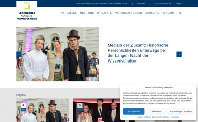 freundeskreis-leopoldina.de screenshot
