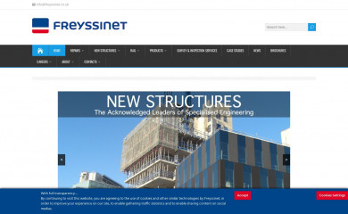 freyssinet.co.uk screenshot