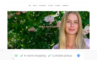 fridasbakblogg.se screenshot