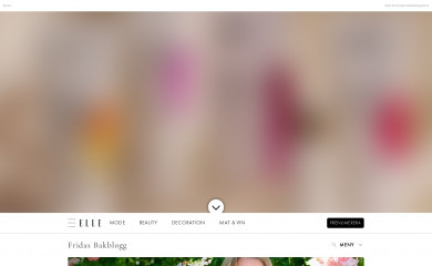 fridasbakblogg.se screenshot